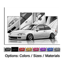 Load image into Gallery viewer, Honda Civic 5th Gen Coupe #211 - #219
