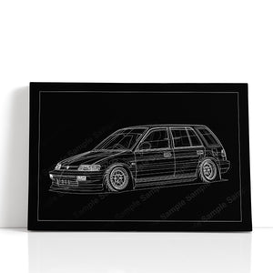 Honda Civic 4th Gen Wagon #472 - #480