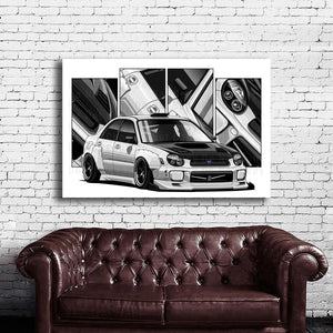 #110 Subaru Impreza WRX STI 2nd Gen Hawk Eye Sedan