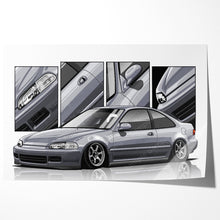 Load image into Gallery viewer, Honda Civic 5th Gen Coupe #211 - #219
