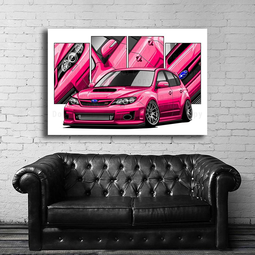 #142 SUBARU Impreza WRX STI 3rd Gen Wagon