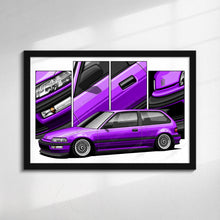 Load image into Gallery viewer, Honda Civic 4th Gen Hatchback Pre-face #481 - #489
