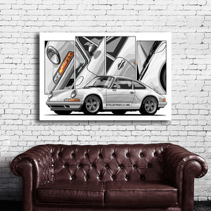 #086 Porsche 911 964
