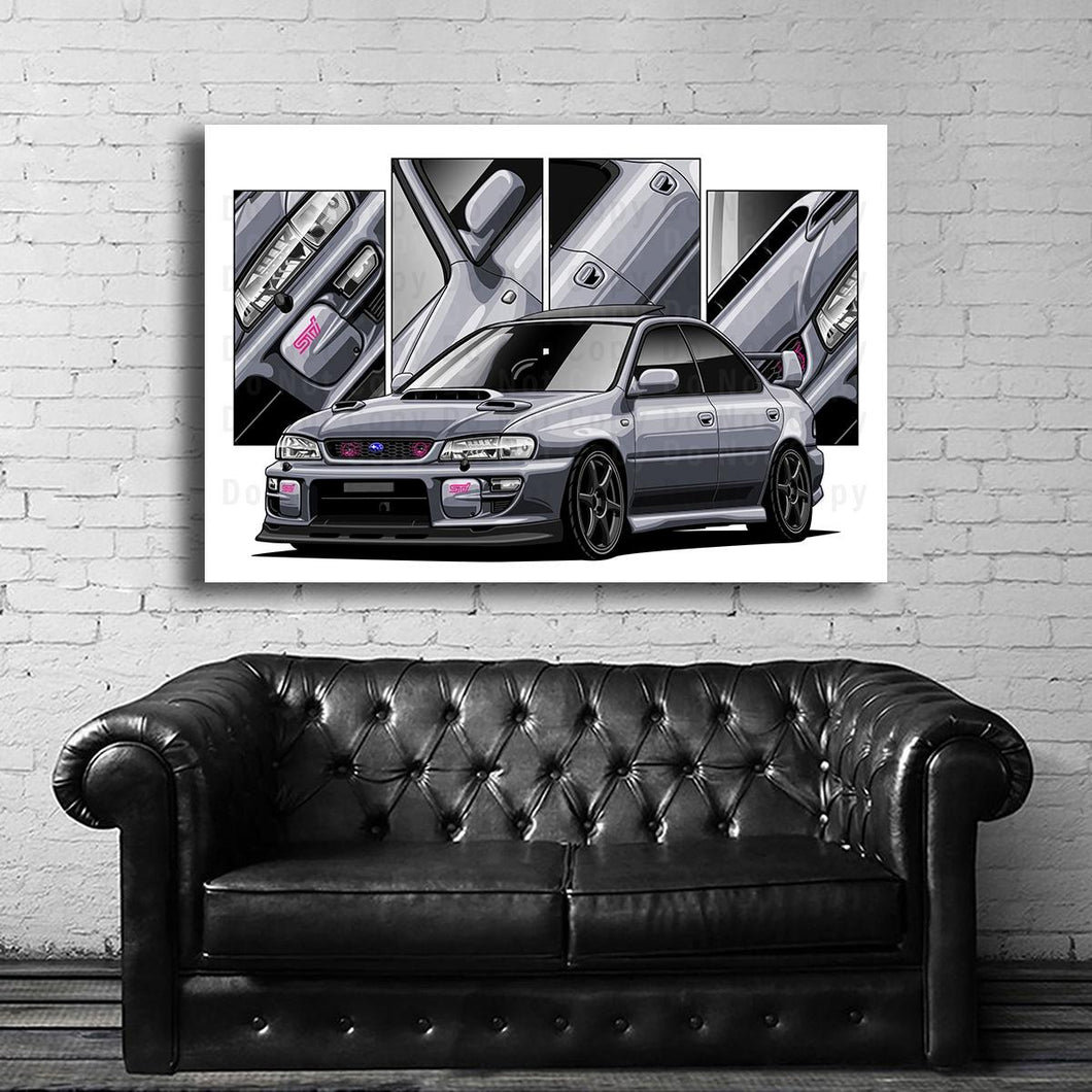 #127 SUBARU Impreza WRX 1st Gen Sedan