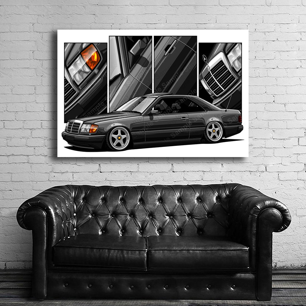 #074 Mercedes 300 AMG 190e W201 W124 Coupe