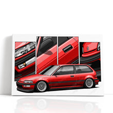 Load image into Gallery viewer, Honda Civic 4th Gen Hatchback Pre-face #481 - #489
