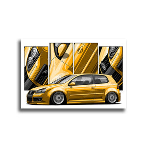 #124 Volkswagen Golf MK5 Hatchback