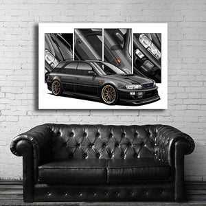 #156 Subaru Impreza WRX STI Meaneye GF8 Wagon