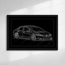 Load image into Gallery viewer, Honda Civic 8th Gen Sedan Facelift #130 - #138
