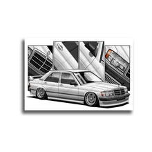 Load image into Gallery viewer, #082 Mercedes Benz 190e W201 Sedan
