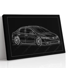 Load image into Gallery viewer, Honda Civic 8th Gen Sedan Facelift #130 - #138
