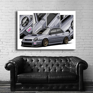 #082 SUBARU Impreza WRX 2nd Gen