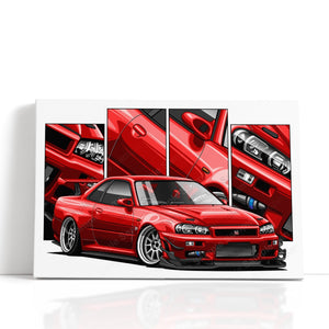 Nissan Skyline R34 #019 - #027