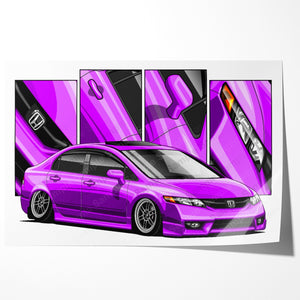 Honda Civic 8th Gen Sedan Facelift #130 - #138