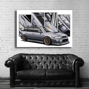 #163 Subaru Impreza WRX STI Meaneye GF8 Wagon