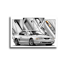 Load image into Gallery viewer, #183 Ford Mustang 4th Gen 1994 1995 1996 1997 1998
