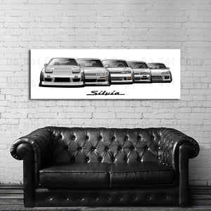 Nissan 240sx Silvia Generations
