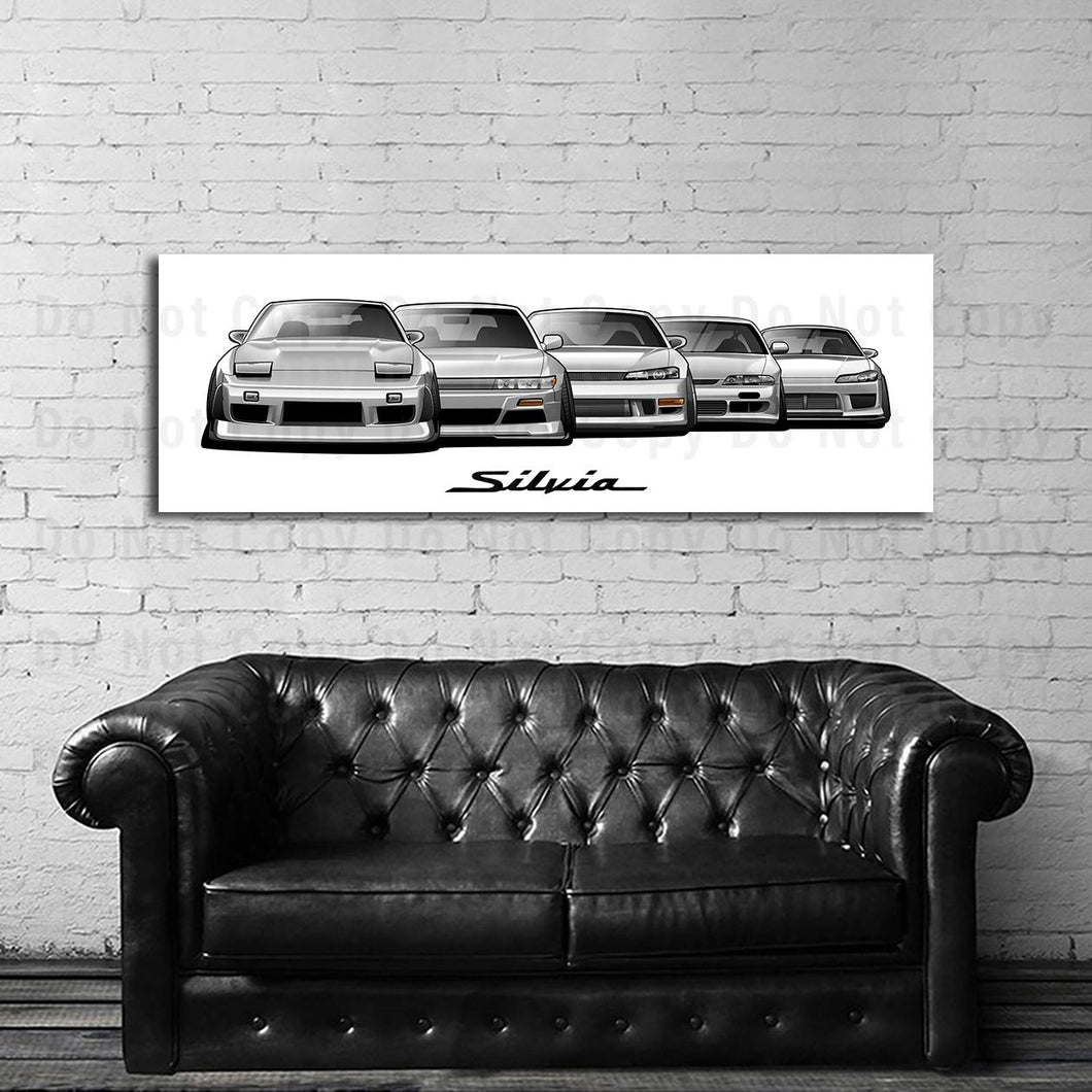 Nissan 240sx Silvia Generations