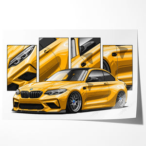 BMW M2 F87 Coupe #209 - #217