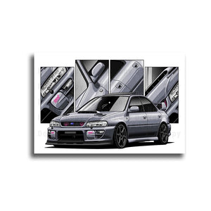 #127 SUBARU Impreza WRX 1st Gen Sedan