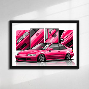 Honda Civic 5th Gen Coupe #211 - #219
