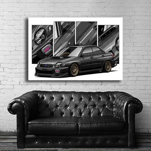 #075 SUBARU Impreza WRX 2nd Gen