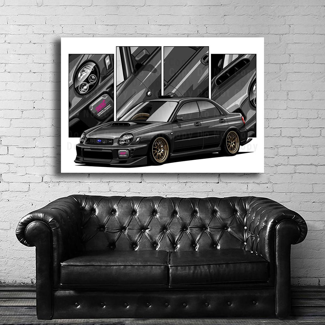 #075 SUBARU Impreza WRX 2nd Gen