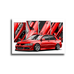 #081 Mitsubishi EVO 8 EVO VIII