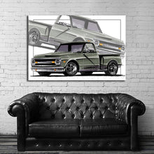 Load image into Gallery viewer, #042BW Chevy Truck C10
