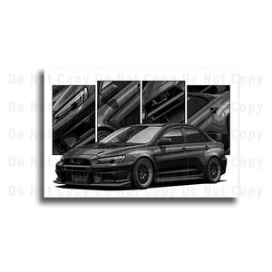 #061 Mitsubishi EVO X