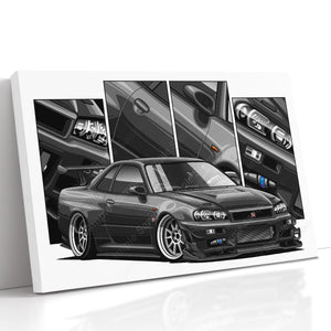 Nissan Skyline R34 #019 - #027