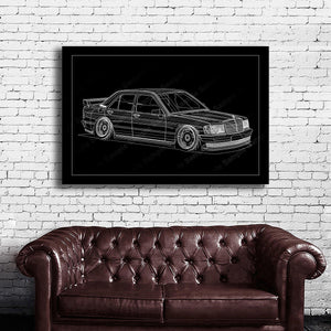 #084 Mercedes Benz 190e W201 Sedan