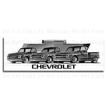 Load image into Gallery viewer, #811BW Chevy Truck C10
