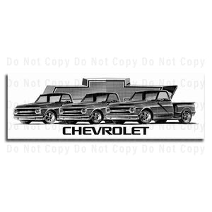 #811BW Chevy Truck C10