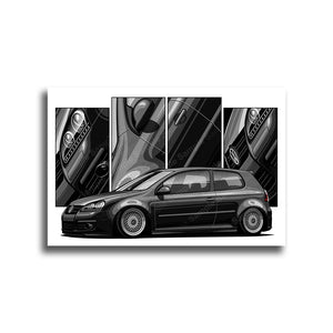 #121 Volkswagen Golf MK5 Hatchback