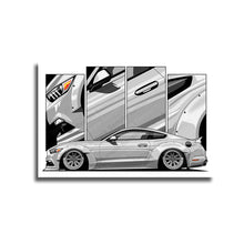 Load image into Gallery viewer, #010 Ford Mustang 6th Gen
