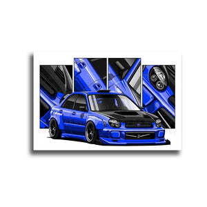 #117 Subaru Impreza WRX STI 2nd Gen Hawk Eye Sedan