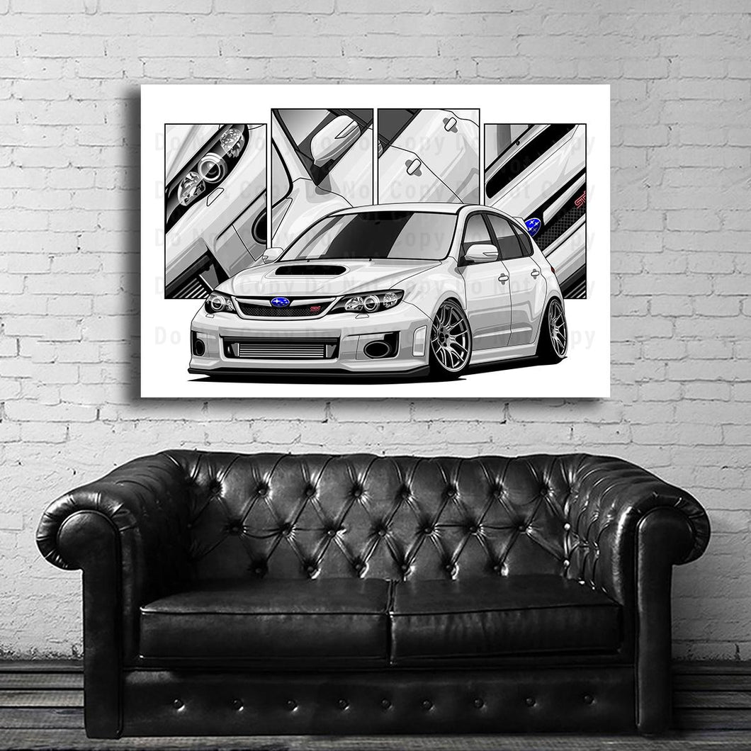 #137 SUBARU Impreza WRX STI 3rd Gen Wagon