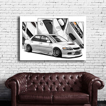 Load image into Gallery viewer, #087 Mitsubishi EVO 9
