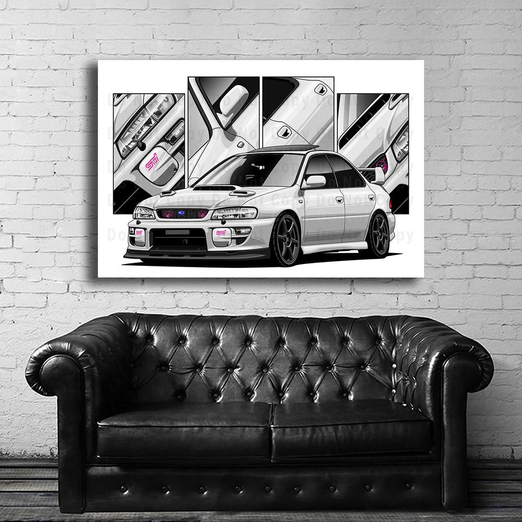 #119 SUBARU Impreza WRX 1st Gen Sedan