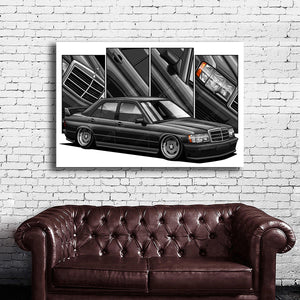 #083 Mercedes Benz 190e W201 Sedan