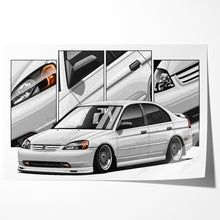 Load image into Gallery viewer, Honda Civic 07th Gen Sedan 2001 - 2003 Pre-face #064 - #072
