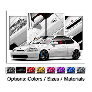 Honda Civic 6th Gen Hatchback Preface #454 - #462