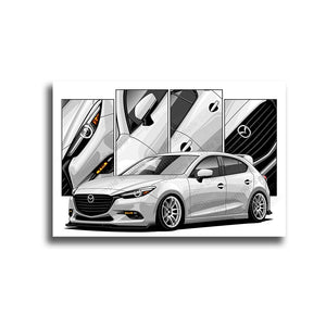 #185 Mazda3 3rd Gen Wagon Facelift