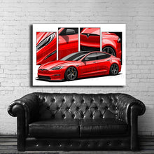 Load image into Gallery viewer, #020 Tesla Model S
