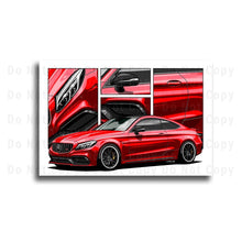 Load image into Gallery viewer, #021 Mercedes C63 Coupe
