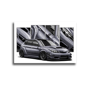 #100 Subaru WRX STI Impreza