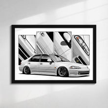 Load image into Gallery viewer, Honda Civic 05th Gen Sedan 1992 - 1995 EH #265 - #273
