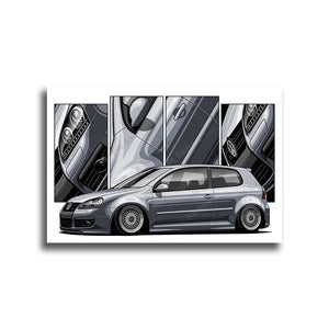 #128 Volkswagen Golf MK5 Hatchback