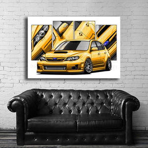#141 SUBARU Impreza WRX STI 3rd Gen Wagon